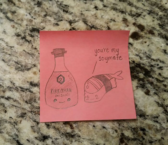 Girlfriend s Cute Love Notes To Her Boyfriend Go Viral 7 Pics 