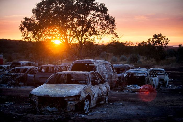 Over 400 Cars Destroyed By Fire At Music Festival (10 pics)