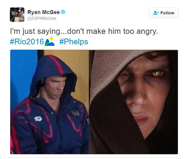 Michael Phelps’ Game Face Is The Newest Internet Sensation (23 pics)