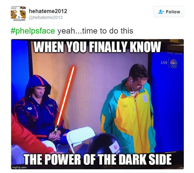 Michael Phelps’ Game Face Is The Newest Internet Sensation (23 pics)