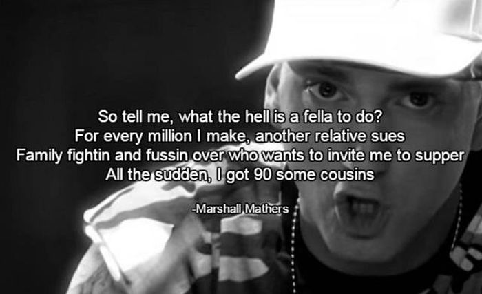 Memorable Lines From Eminem Songs That Prove He's One Of The Greatest (15 pics)
