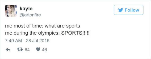 Tweets About The Rio Olympics That Will Have You Laughing All Day Long (70 pics)