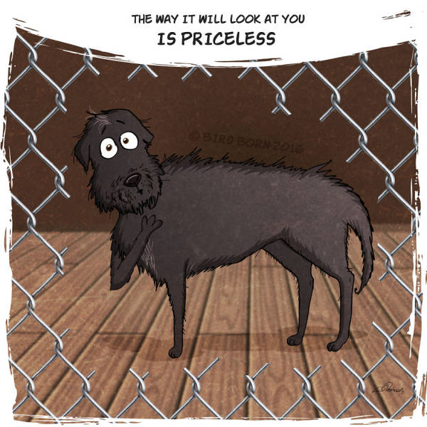 Awesome Comic Tells The True Story Of An Adopted Dog (14 pics)