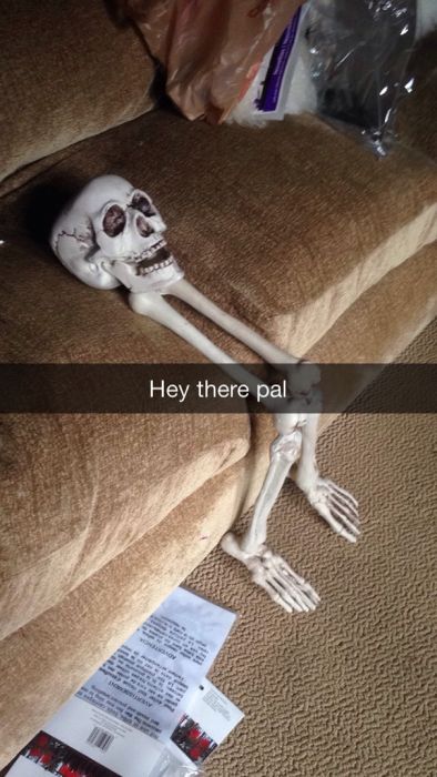 This Guy's Sad Story About His Skull Became A Snapchat Sensation (8 pics)