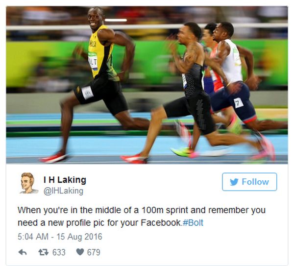 The Funniest Reactions To Smiling Usain Bolt (19 pics)