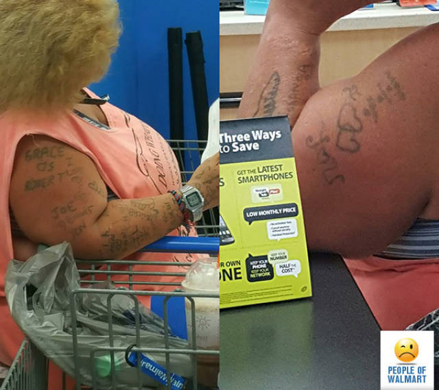 The People Of Walmart Always Wear The Most Cringeworthy Clothing (34 pics)