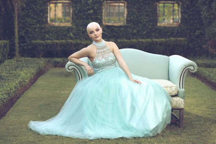 Cancer Couldn't Stop This Girl From Feeling Like A Princess (9 pics)