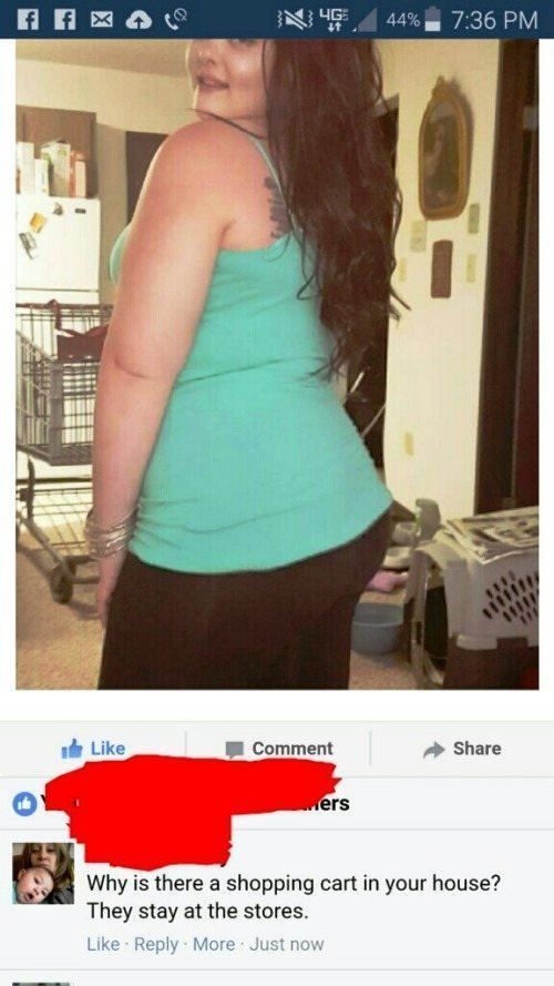 There's Something About Facebook That Trashy People Just Seem To Love (31 pics)