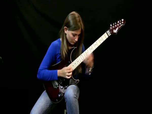 Teenage Girl Shreds Through Beethoven On Electric Guitar