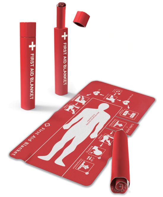 This Clever First Aid Blanket Could Help To Save Many Lives (4 pics)