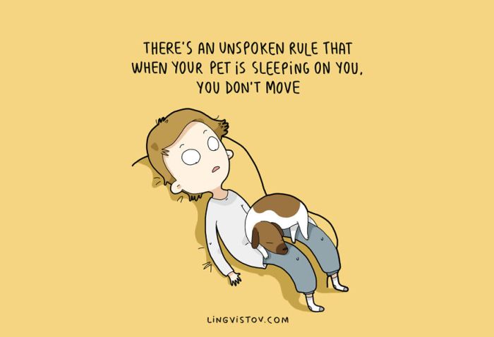 10 Illustrations That Will Make Perfect Sense To Every Dog Owner (11 pics)