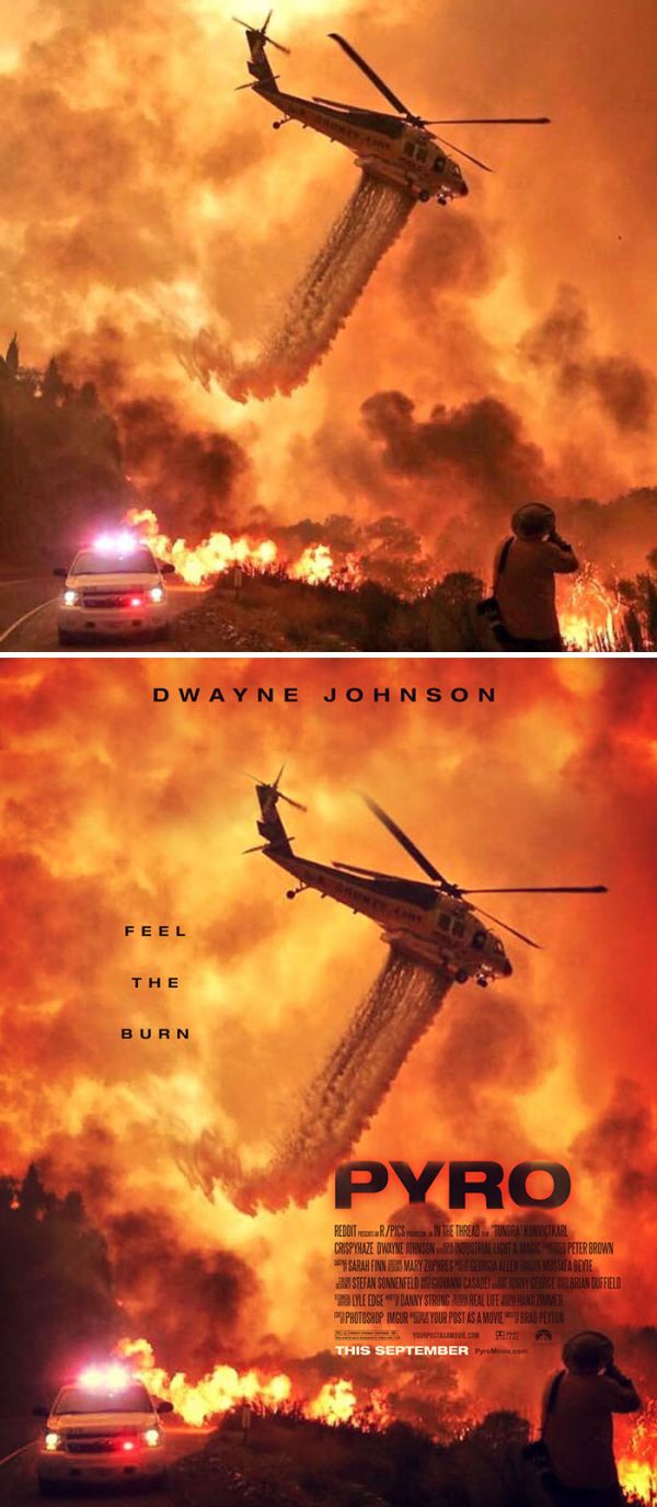 Guy Turns Random People’s Photos Into Awesome Movie Posters (35 pics)