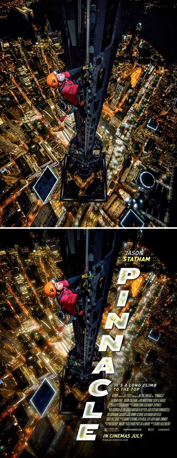 Guy Turns Random People’s Photos Into Awesome Movie Posters (35 pics)