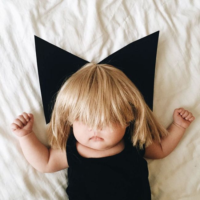 Sleeping Baby Has No Clue She's Secretly A Cosplay Star (28 pics)