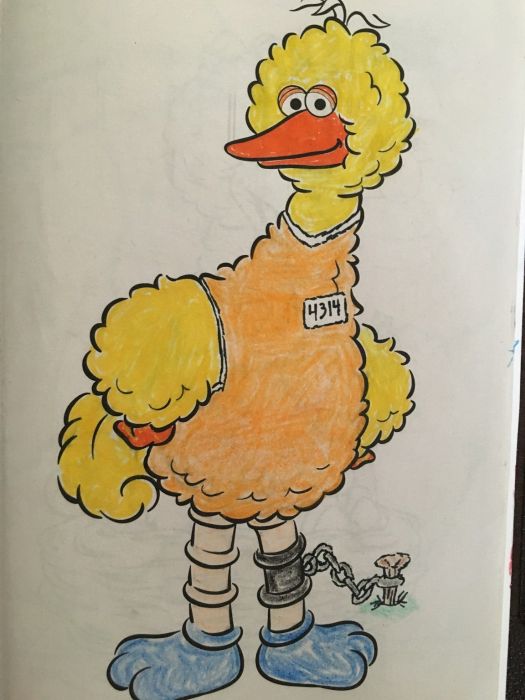Coloring Book Images That Were Turned Into Something Hilariously Horrifying (25 pics)