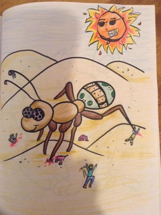 Coloring Book Images That Were Turned Into Something Hilariously Horrifying (25 pics)