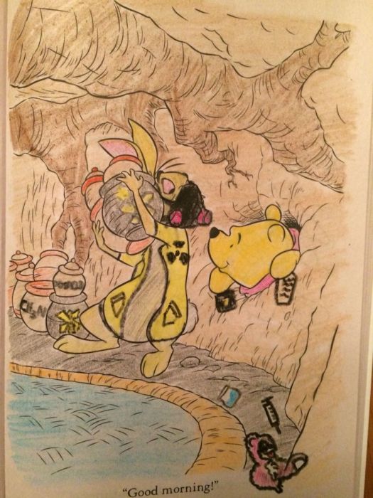 Coloring Book Images That Were Turned Into Something Hilariously Horrifying (25 pics)