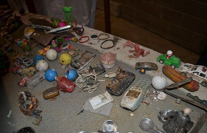 A Power Ranger, Sex Toys, Credit Cards And More Found In London's Sewage System (15 pics)