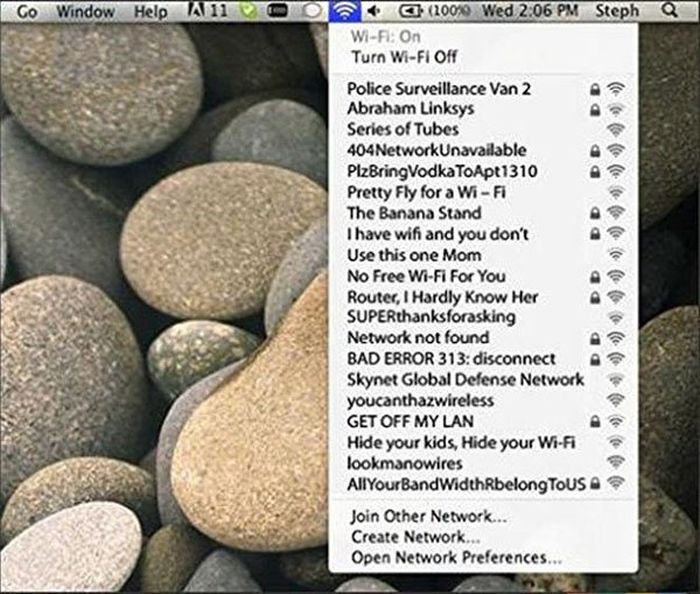 Genius WiFi Network Names Used To Troll The Neighbors (22 pics)
