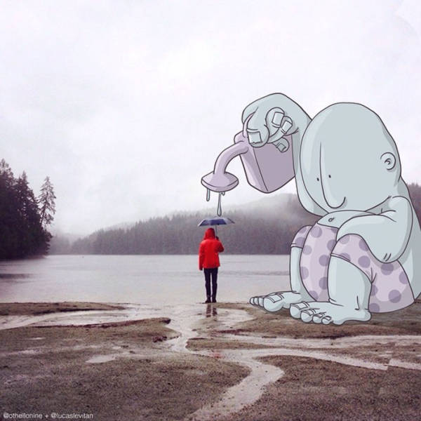Illustrator Takes Instagram Photos To The Next Level With Awesome Modifications (40 pics)