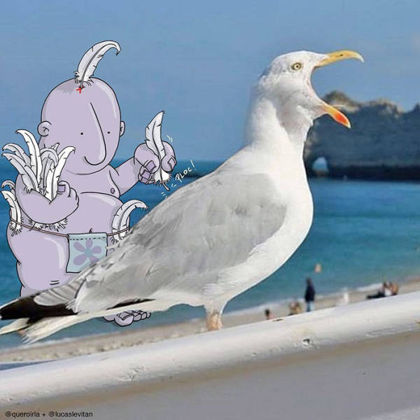 Illustrator Takes Instagram Photos To The Next Level With Awesome Modifications (40 pics)
