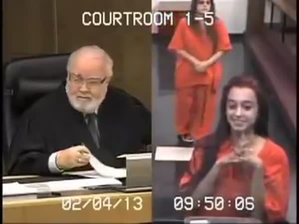 Rich Girl Gets Destroyed By Old School Judge