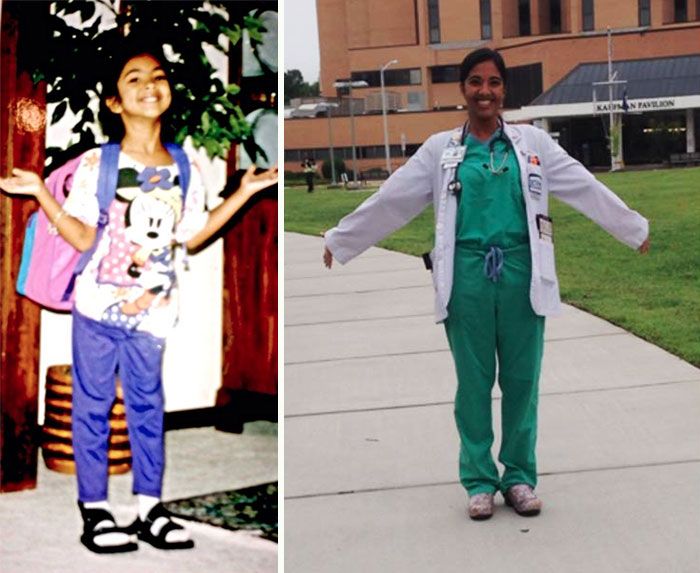 Photos From The First Day Of School Compared To The Last Day Of School (25 pics)