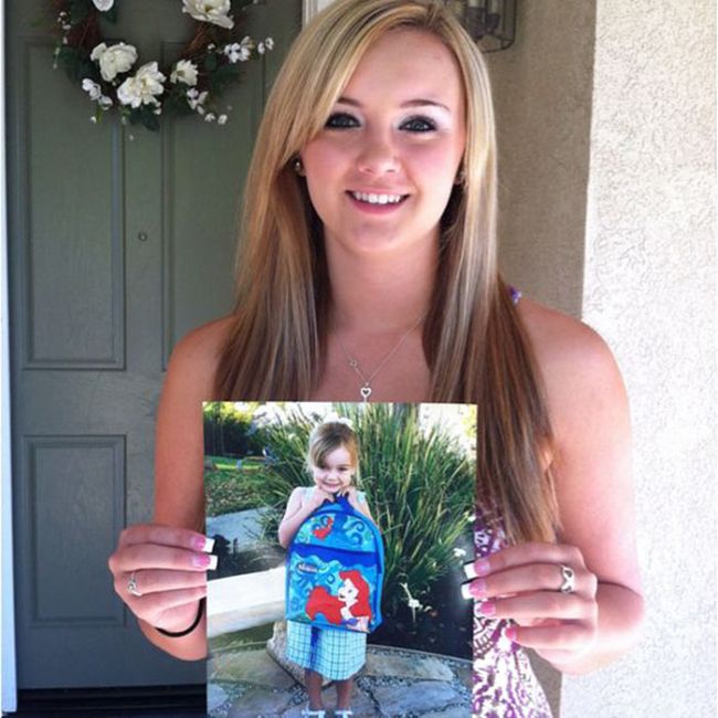 Photos From The First Day Of School Compared To The Last Day Of School (25 pics)
