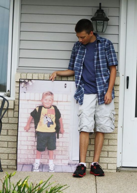Photos From The First Day Of School Compared To The Last Day Of School (25 pics)