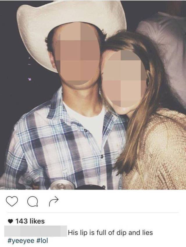 Girl Changes All Her Instagram Pics After Finding Out Her Boyfriend Cheated (9 pics)