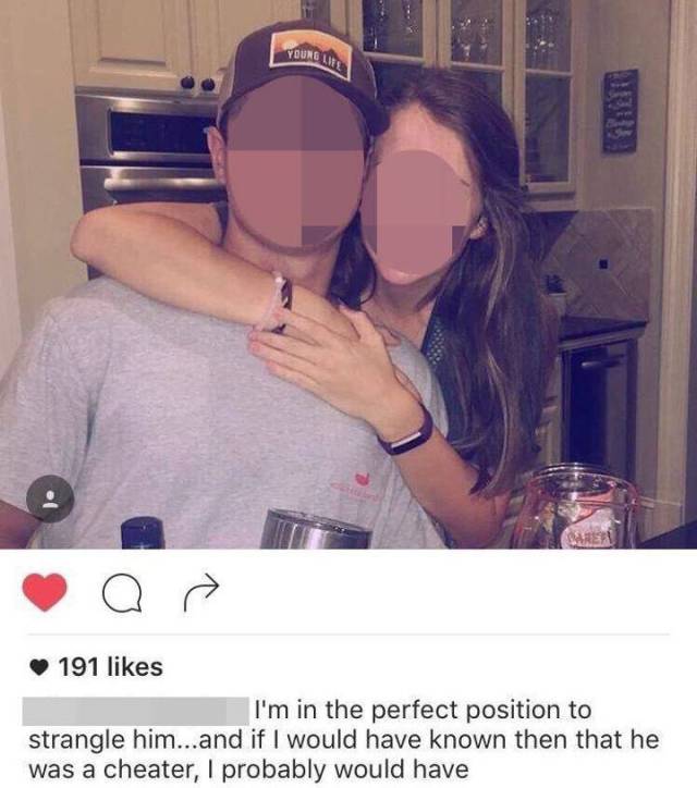 Girl Changes All Her Instagram Pics After Finding Out Her Boyfriend Cheated (9 pics)