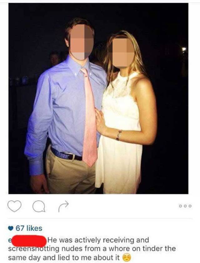 Girl Changes All Her Instagram Pics After Finding Out Her Boyfriend Cheated (9 pics)