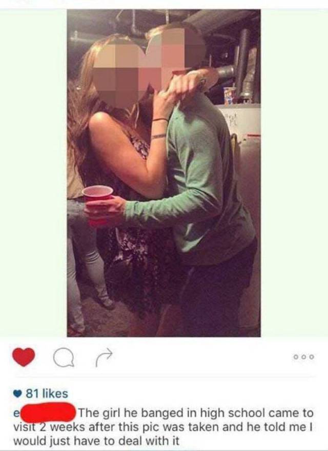 Girl Changes All Her Instagram Pics After Finding Out Her Boyfriend Cheated (9 pics)