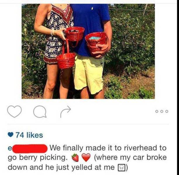Girl Changes All Her Instagram Pics After Finding Out Her Boyfriend Cheated (9 pics)