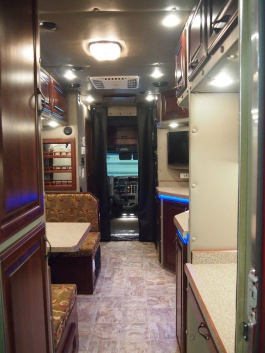 Top Of The Line Truck Comes Complete With a Luxury Cab (10 pics)