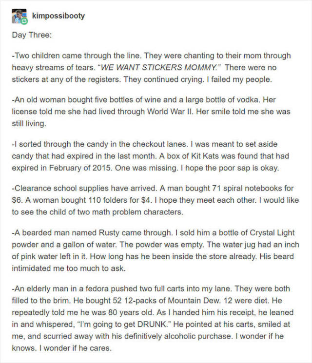 New Target Employee Shares A Detailed Story About His First Week On The Job (6 pics)