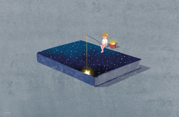 Surreal Illustrations Of Books By Korean Artist Jungho Lee (20 pics)