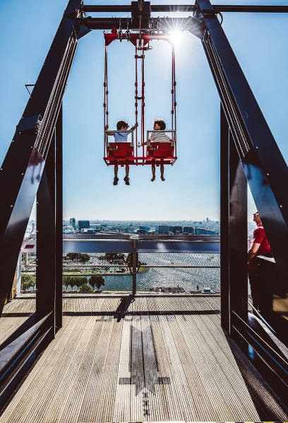 Amsterdam Is Home To One Of The World's Most Terrifying Swings (14 pics)