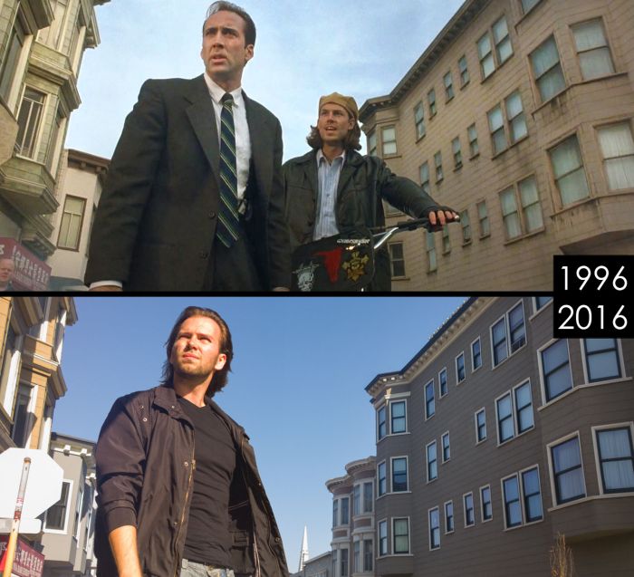 Locations From Famous Movies Then And Now (14 pics)