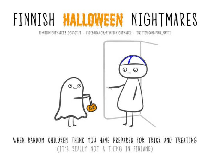 A Collection Of Finnish Nightmare Illustrations That Even Non-Finns Can Understand (51 pics)