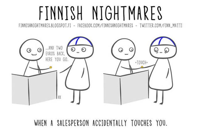 A Collection Of Finnish Nightmare Illustrations That Even Non-Finns Can Understand (51 pics)
