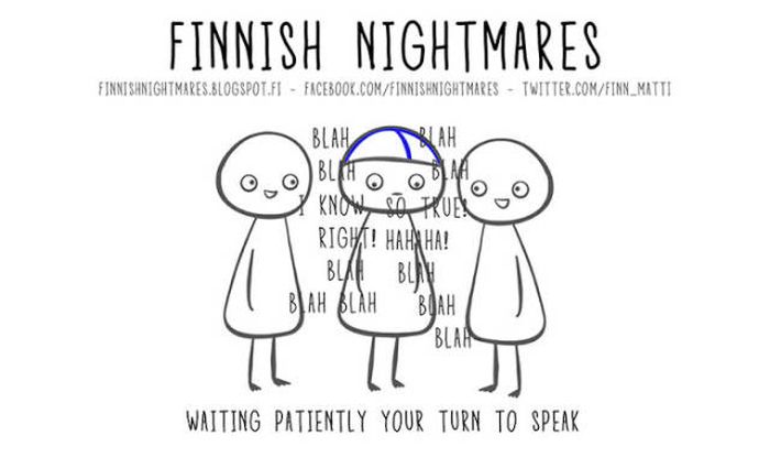 A Collection Of Finnish Nightmare Illustrations That Even Non-Finns Can Understand (51 pics)