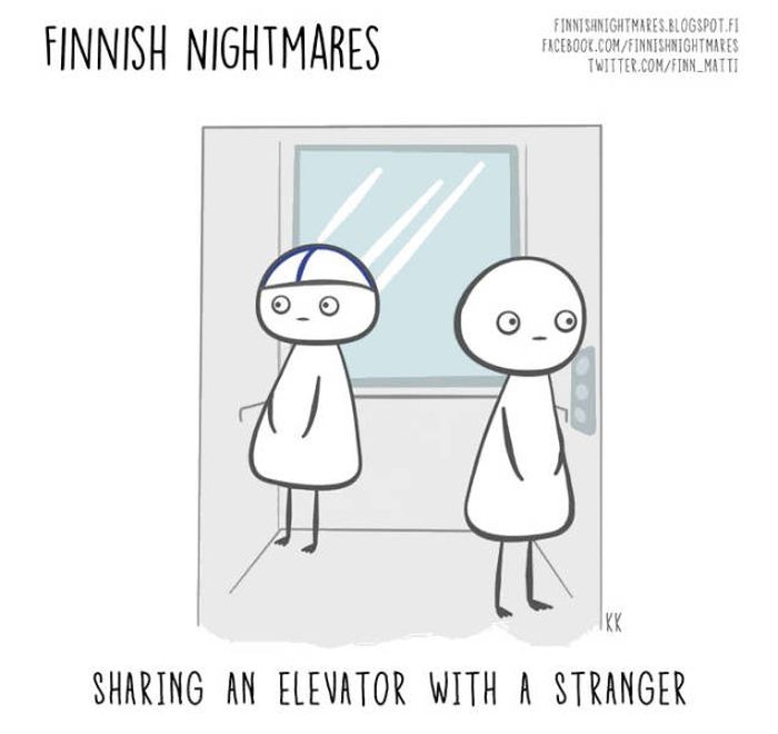 A Collection Of Finnish Nightmare Illustrations That Even Non-Finns Can Understand (51 pics)
