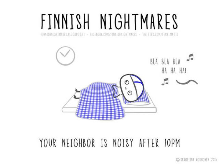 A Collection Of Finnish Nightmare Illustrations That Even Non-Finns Can Understand (51 pics)