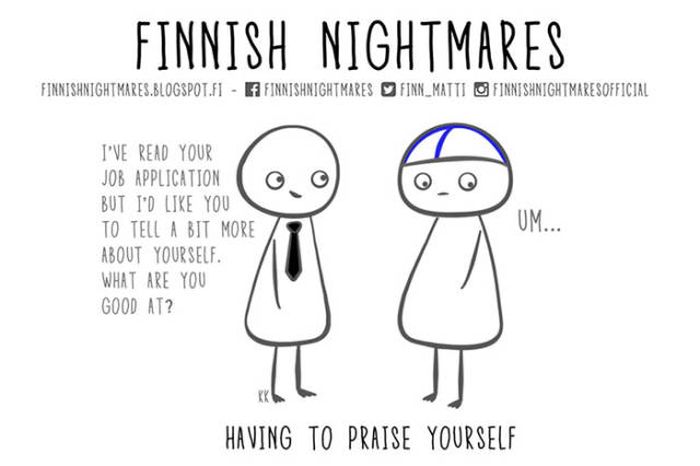 A Collection Of Finnish Nightmare Illustrations That Even Non-Finns Can Understand (51 pics)