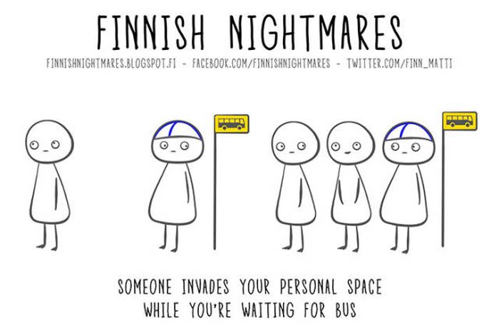 A Collection Of Finnish Nightmare Illustrations That Even Non-Finns Can Understand (51 pics)