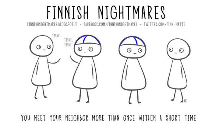 A Collection Of Finnish Nightmare Illustrations That Even Non-Finns Can Understand (51 pics)
