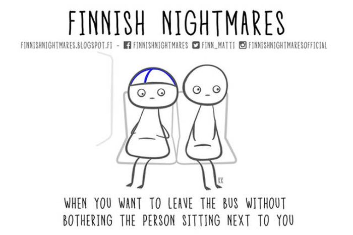 A Collection Of Finnish Nightmare Illustrations That Even Non-Finns Can Understand (51 pics)