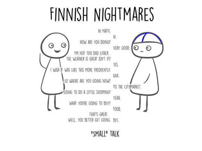 A Collection Of Finnish Nightmare Illustrations That Even Non-Finns Can Understand (51 pics)