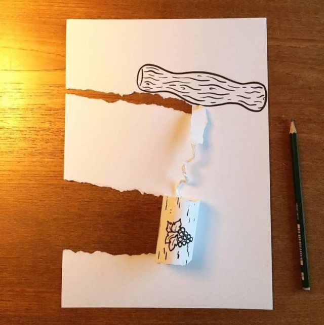 Simple Sheets Of Paper Get Transformed Into Amusing 3D Scenes (24 pics)